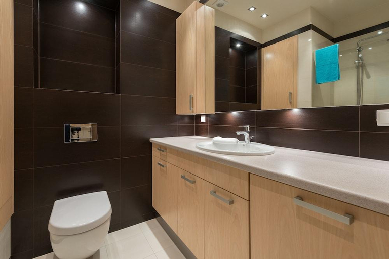 Bathroom, Apartinfo Apartments - Neptun Park, Gdańsk City