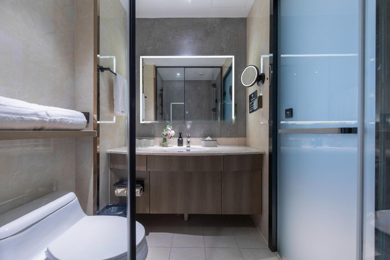 Bathroom 3, Atour X HotelNingbo Railway Station Liuting Street, Ningbo