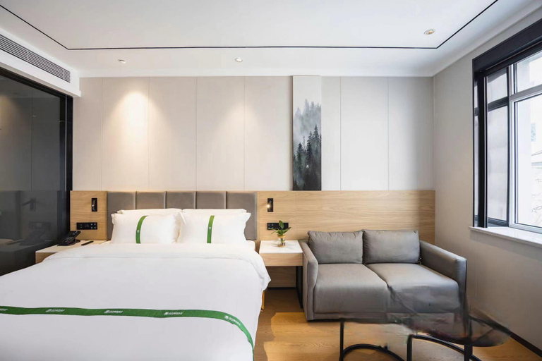 Bedroom 2, GreenTree Inn Shenyang Jiangdong Street Metro Station, Shenyang