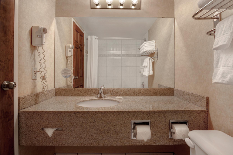Bathroom 4, Days Inn by Wyndham Calgary South, Division No. 6