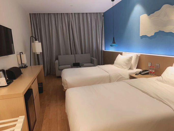 Bedroom 2, Orange Hotel Wuhan Hanjiang Road Pedestrian Street', Wuhan