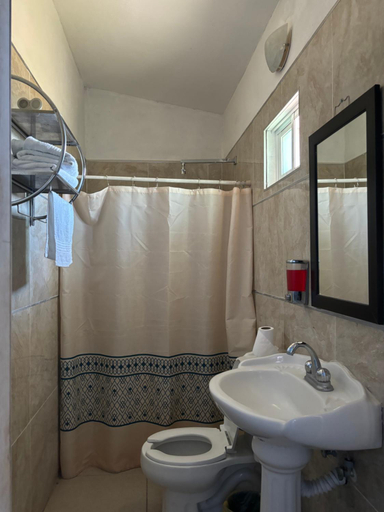 Bathroom 3, Frutos Hotel, Ameca