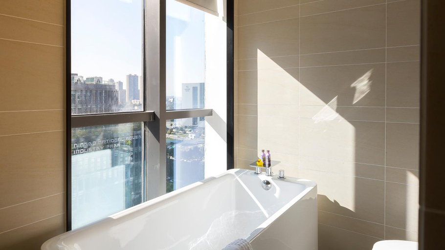 Bathroom 4, SSAW Boutique Hotel Ningbo CBD, Ningbo
