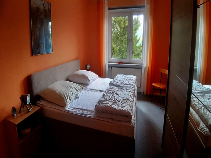 Bedroom, Ferienhaus im Harz mit Wanderwegen, Osterode am Harz