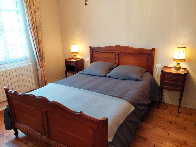 Bedroom, House in Brittany near Sandy Beaches, Finistère
