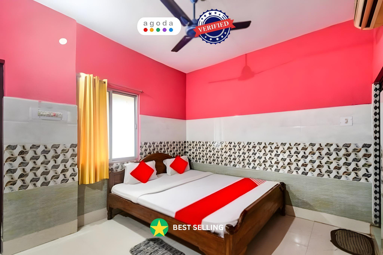Bedroom, Goroomgo Sri Jagannath Nibas Puri, Puri