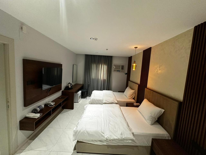 Bedroom 2, HOTEL SHATH Al BAHAR - فندق شاطئ البحر الفندقية