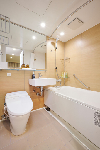 Bathroom 4, Hotel Fukuracia Osaka-Bay, Osaka