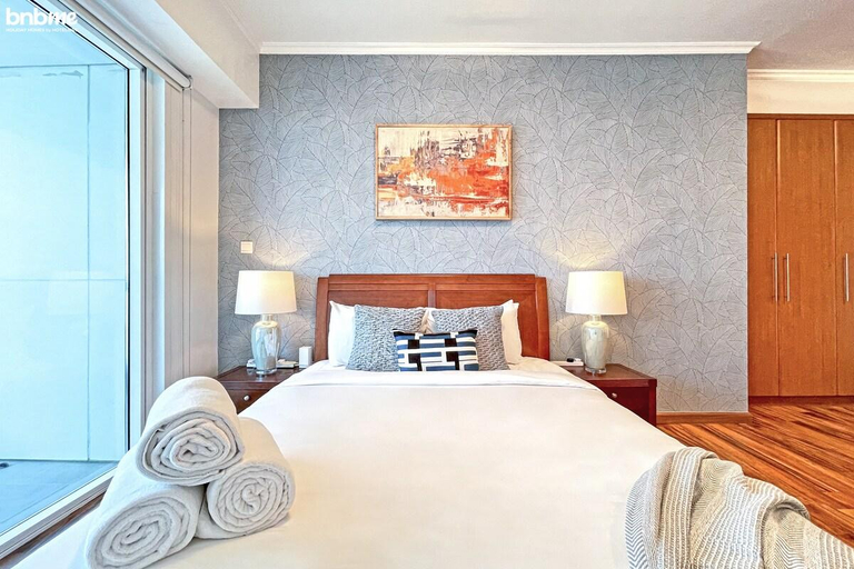 Bedroom 3, bnbmehomes | Live & Work 'w' Style in 1B Apt-3007, Dubai