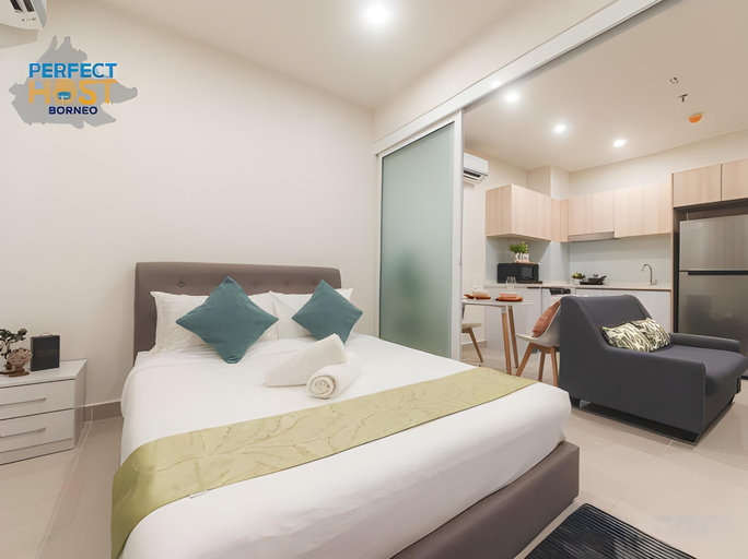 Bedroom 3, The Shore Kota Kinabalu By Perfect Host Borneo, Kota Kinabalu