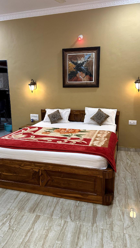Bedroom, Sai Leela Bungalow, Satara