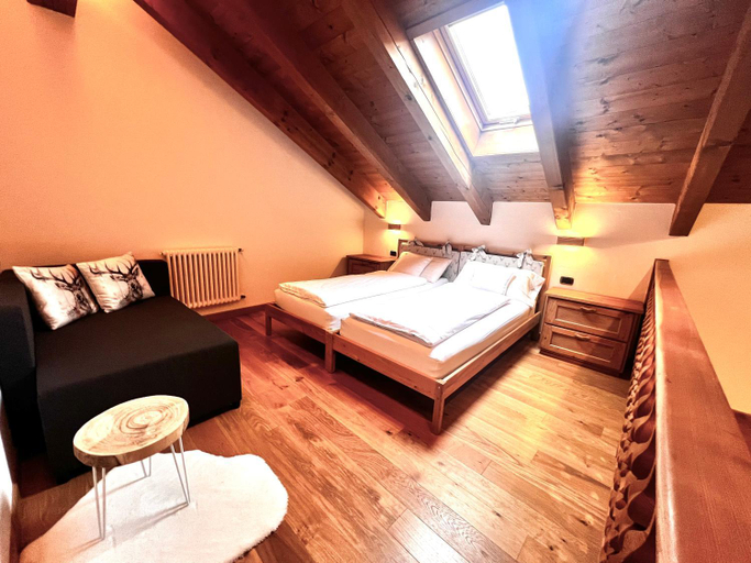 Bedroom 2, Baita Pomo, Sondrio
