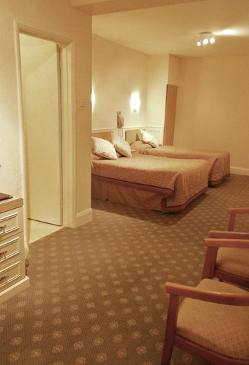 Bedroom 3, Burley Court Hotel, Bournemouth