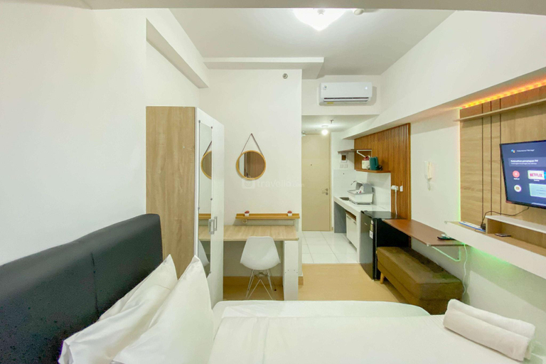Bedroom 2, GoodHomey Studio Tokyo Riverside PIK 2 By Travelio, Tangerang
