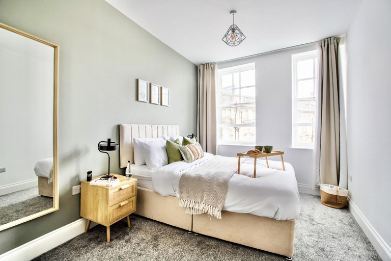 Bedroom 2, The Yorkshire Crown - Wake Up Apartments, North Yorkshire