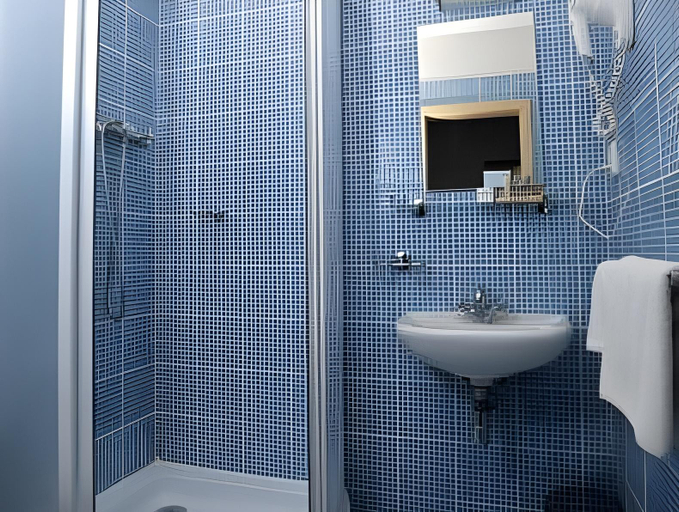 Bathroom 3, Hotel la Romantica, Mladá Boleslav