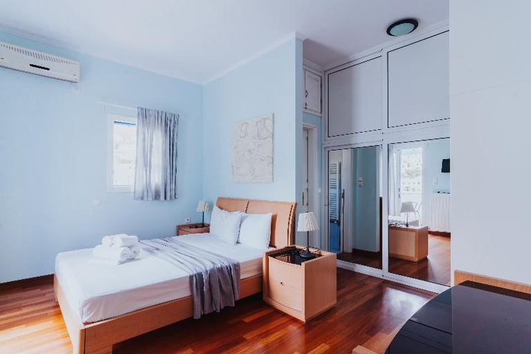 Bedroom 3, Vithos Aparthotel, South Aegean