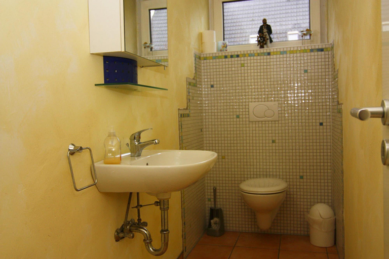 Bathroom 3, Ferienhaus in Neukirchen nahe Sylt Strand, Nordfriesland