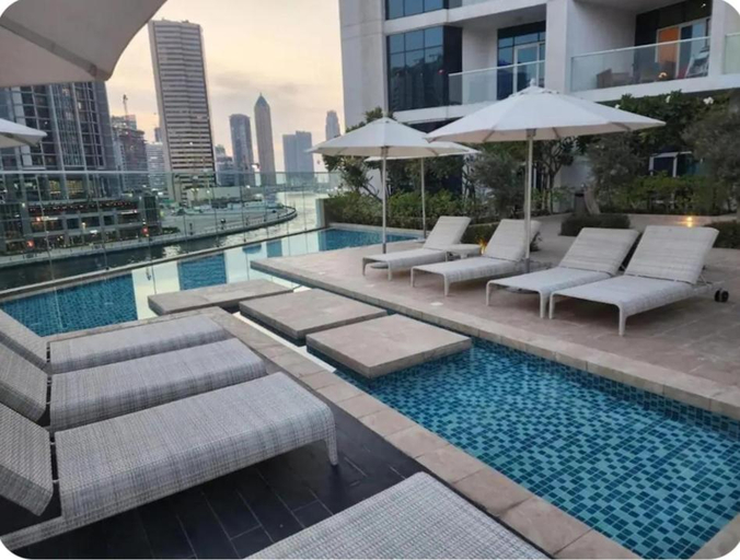Sport & Beauty 2, White Sage - Premium Furnished Studio With Large Balcony, Dubai