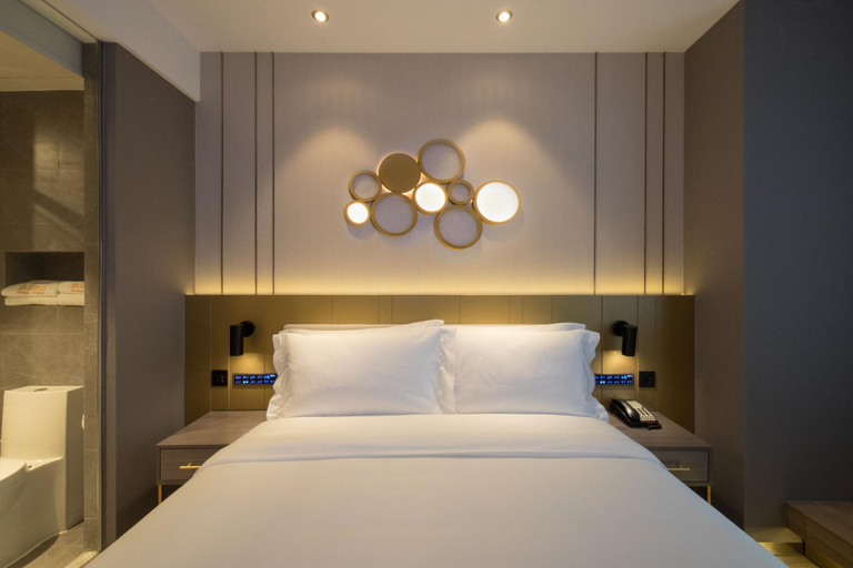 Bedroom 2, Orange Hotel Shanghai Hub Jiuting, Shanghai
