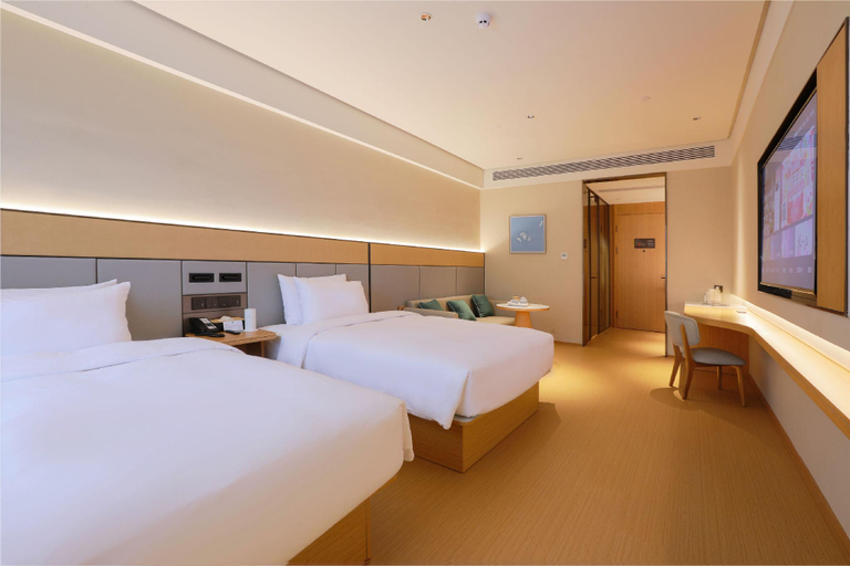 Bedroom 2, Ji Hotel Xiamen Xiang'an Maxiang, Xiamen