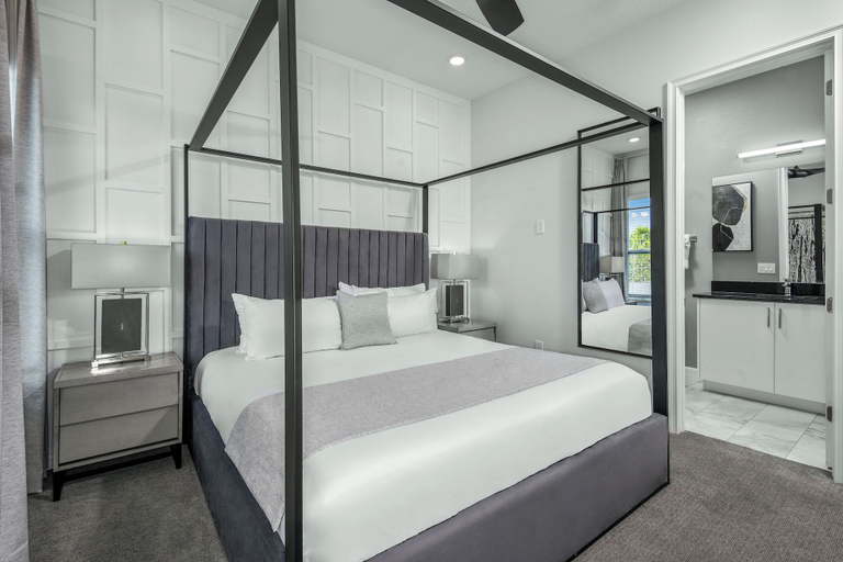 Bedroom 3, The Village, Homes by Villatel, Polk