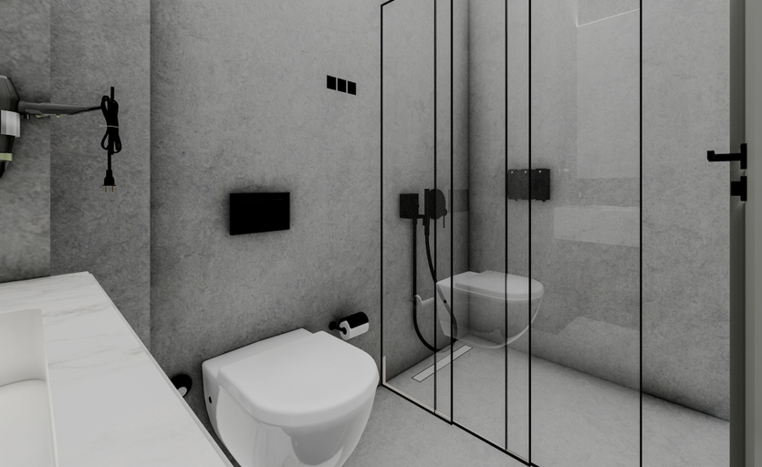Bathroom 5, Park Dedeman Kastamonu, Merkez