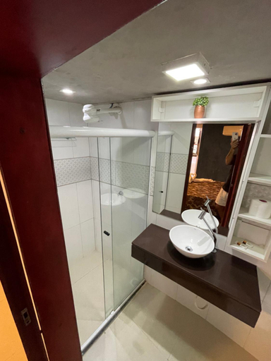 Bathroom 3, Pousada Casa Blanca Flat morro, Cairu
