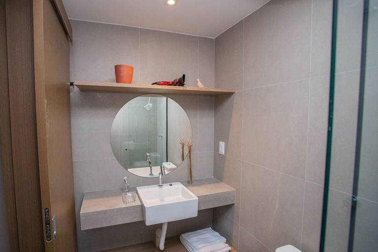 Bathroom 3, Cabo Branco Bauten 405 por Carpediem, João Pessoa