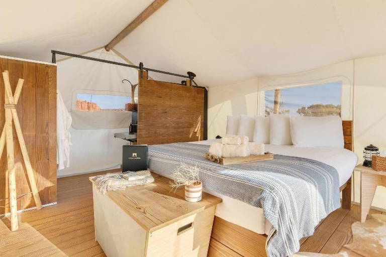 Bedroom 3, Under Canvas Bryce Canyon, Garfield