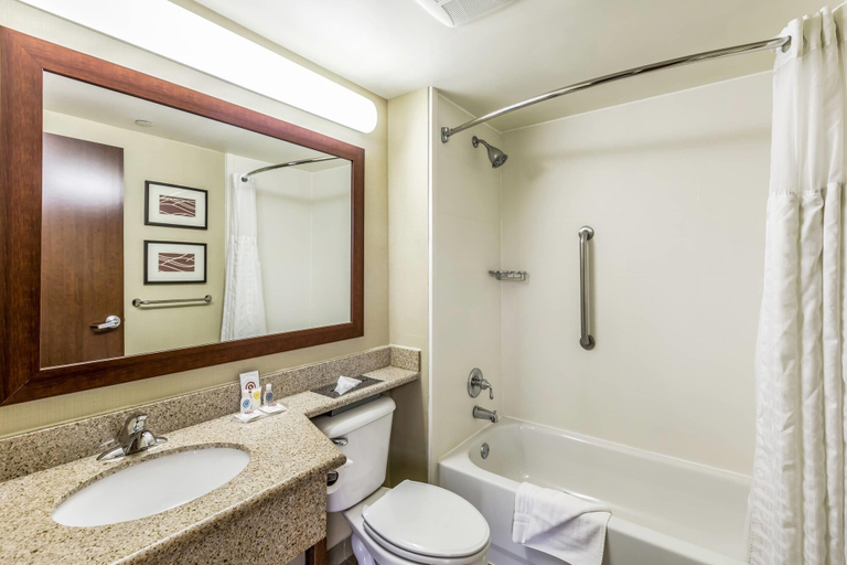 Bathroom 4, Comfort Inn Medford - Long Island, Suffolk