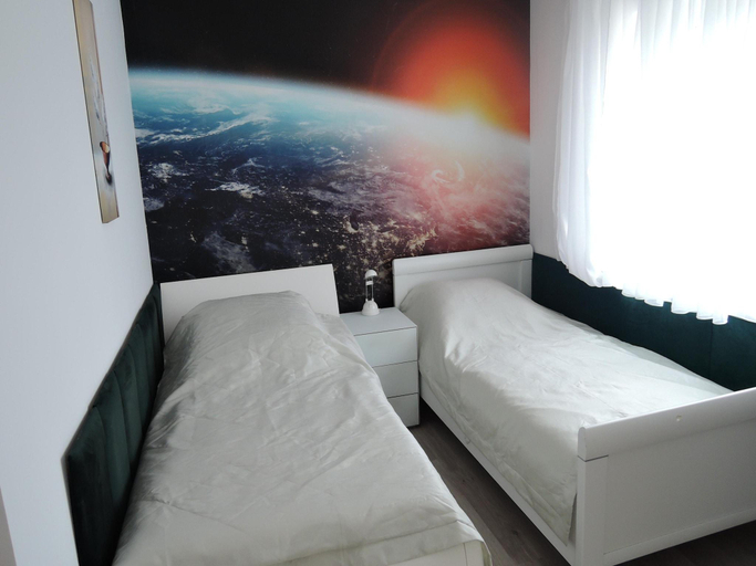 Bedroom 2, Holiday Home in Nowe Warpno near Harbor, Police
