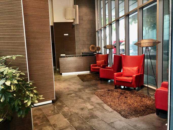 Lobby sitting area, Plaza Suites México City 2404, Mexico City