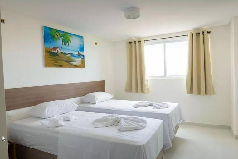 Bedroom, Anjos Praia Hotel, João Pessoa