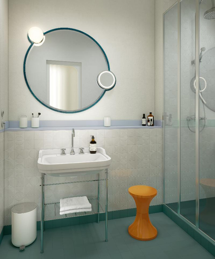 Bathroom 4, Saint Andre Des Arts, Paris