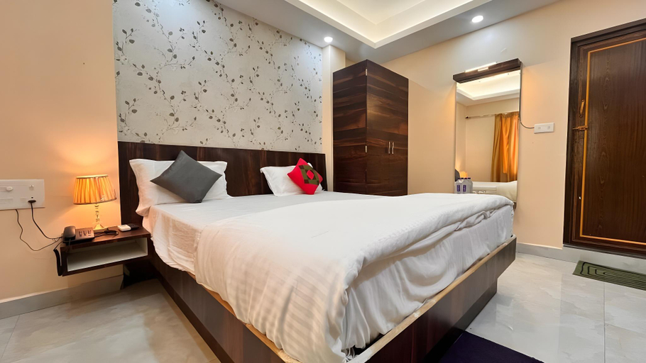 Bedroom 2, Goroomgo Hotel Aradhya Near Light House Sea Beach Puri, Puri