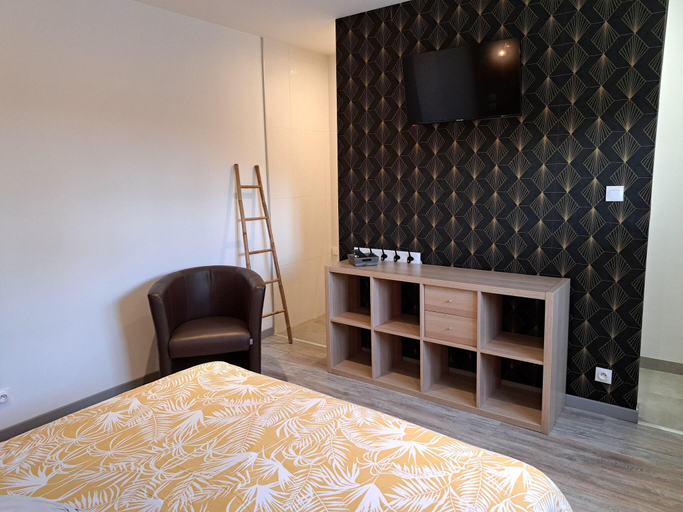 Bedroom 2, Holiday Home in Brittany with Sea Views, Finistère