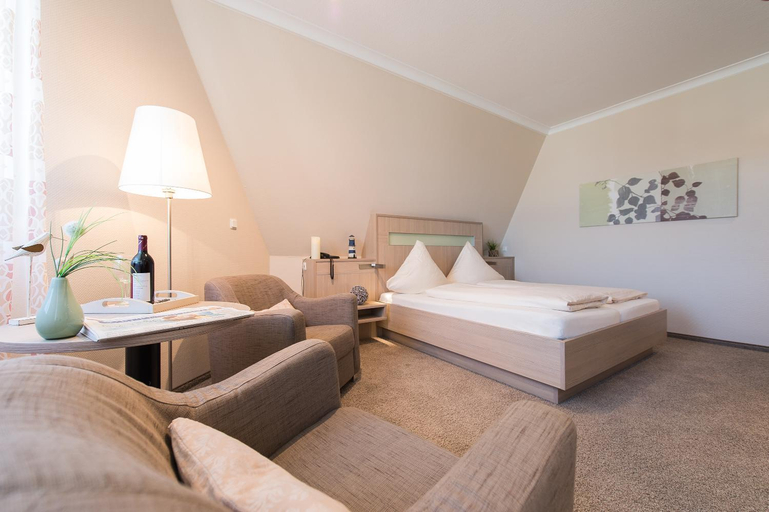 Bedroom 2, Hotel Muschelgrund, Cuxhaven