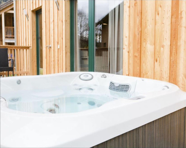 Bathroom 3, Attractive Chalet With Whirlpool, Murau