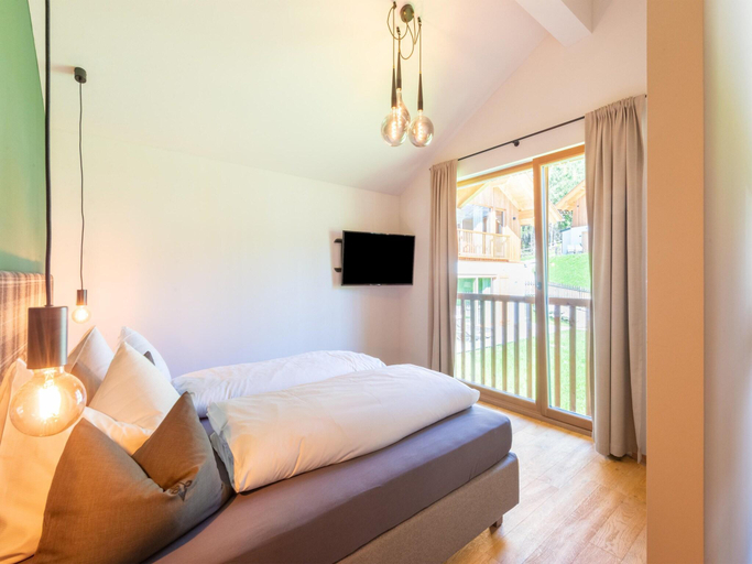 Bedroom 2, Chalet in Wolting in a delightful area., Tamsweg