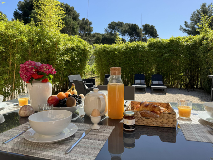 Food & Drinks 4, L’Auguière Est, maisonnette sans vis-à-vis et au calme avec vue sur les vignes, Var