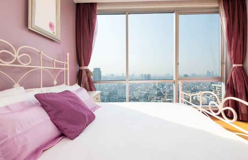 Bedroom 3, Serviced 1 Bed Panoramic Skyvillas - Check in From 15h to 22h Only, Sathorn