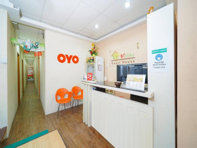 Reception 2, Hotel O J Stay Guesthouse, Penang Island