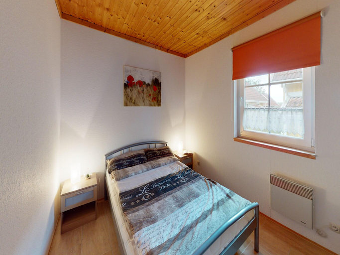 Bedroom 2, Ferienhaus Reet am Useriner See, Mecklenburgische Seenplatte