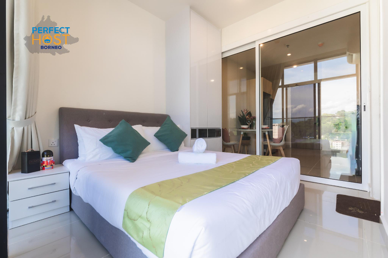 Bedroom 3, The Shore Kota Kinabalu By Perfect Host Borneo, Kota Kinabalu