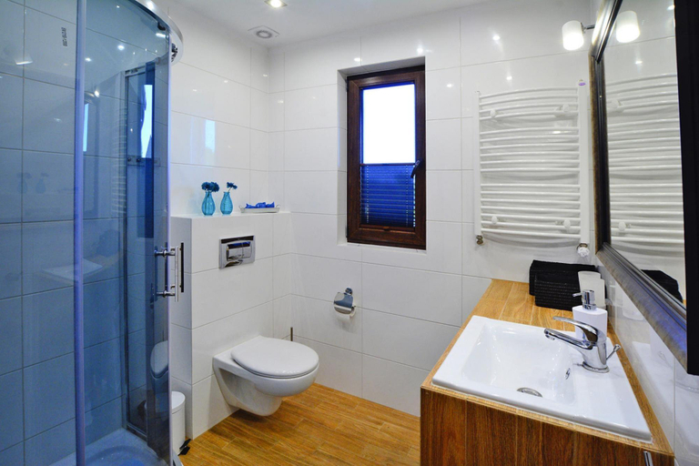 Bathroom, Large, comfortable holiday home, sauna, jacuzzi, Koszalin