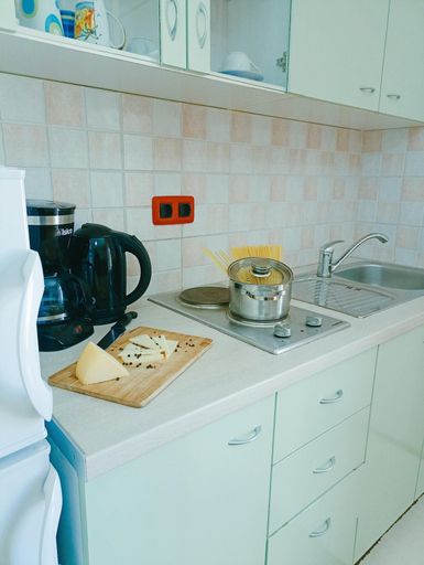 Private kitchen 2, Adorable Home With Swimming Pool and sea View, Senj