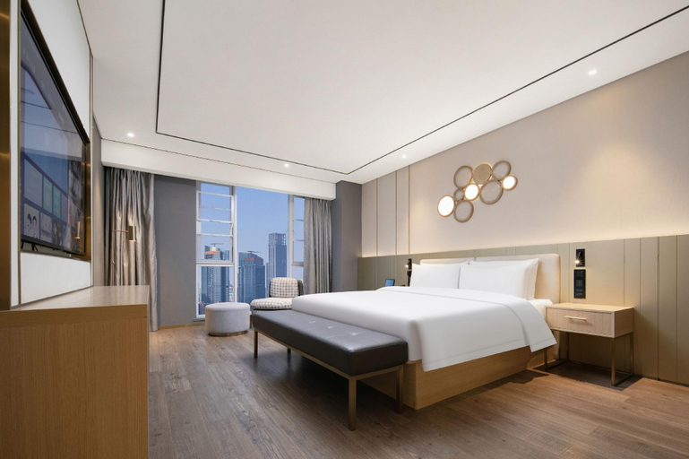 Bedroom 2, Orange Hotel Wuhan Dunkou Development Zone Sports Center, Wuhan