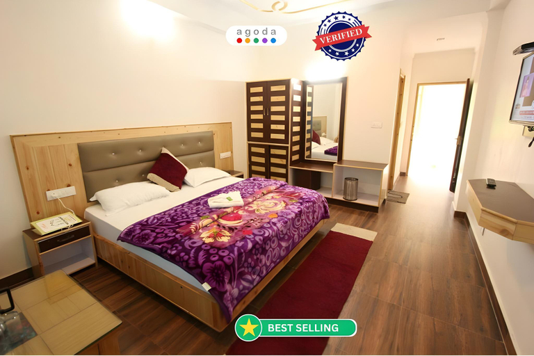 Bedroom, Goroomgo Hotel Saras Manali, Kullu