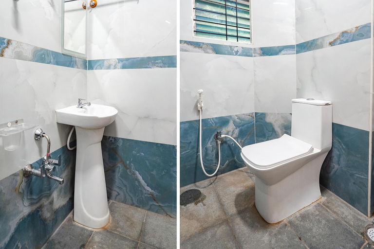 Bathroom, Fabhotel Sn Residency, Bangalore